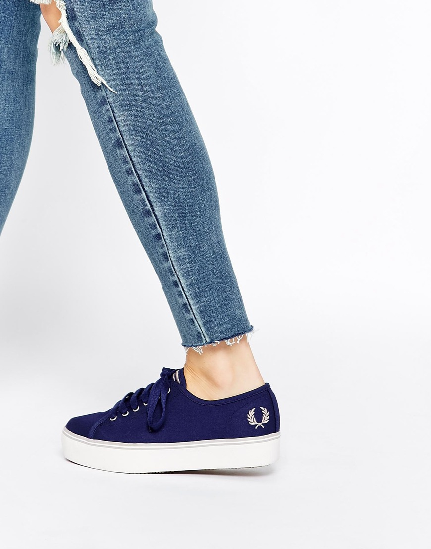 Fred Perry Platform Shoes Online Sale, UP TO 55% OFF