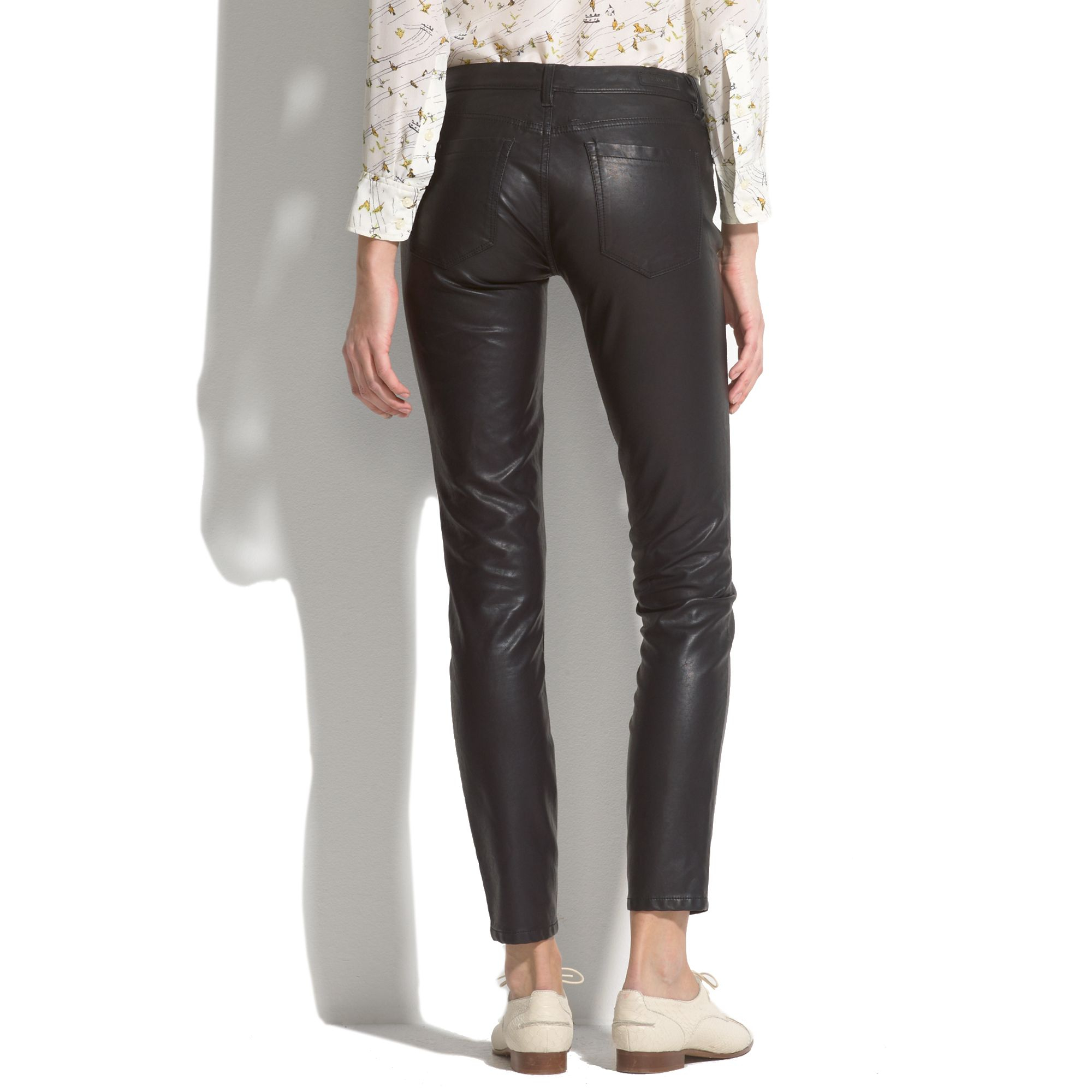 Madewell Blanknyc Faux Leather Pants in Black Lyst