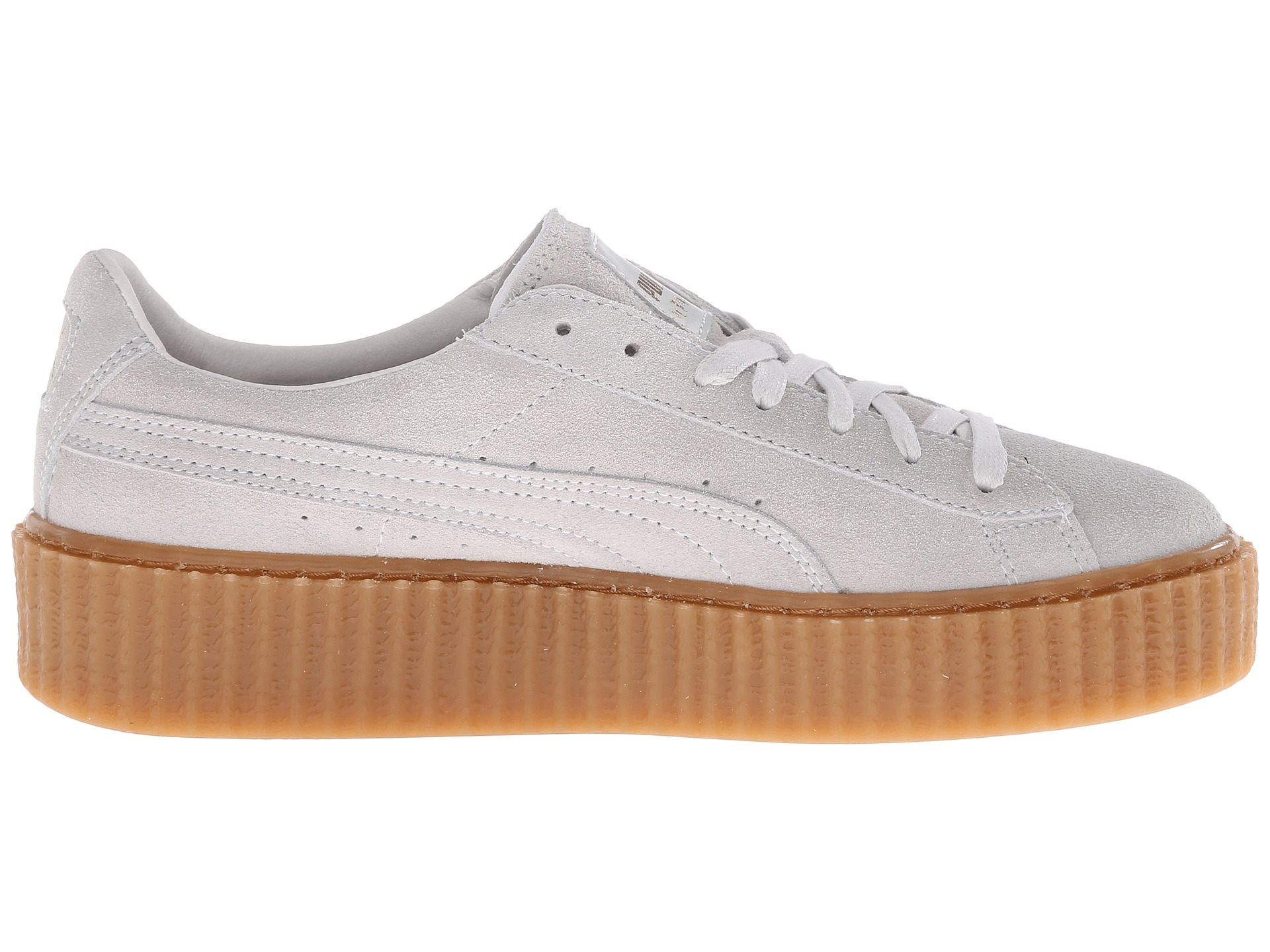 Tegenslag Herhaald Antecedent PUMA Rihanna X Suede Creepers in White | Lyst