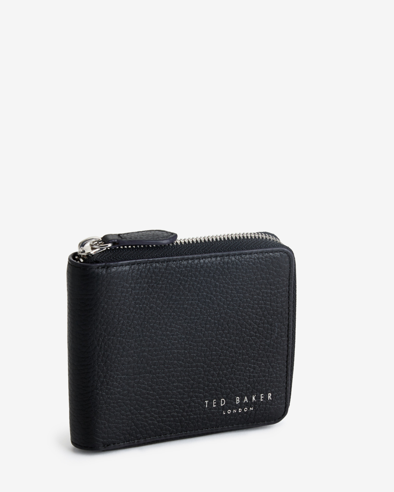 Ted Baker Zip Around Bifold Wallet in Black for Men Lyst