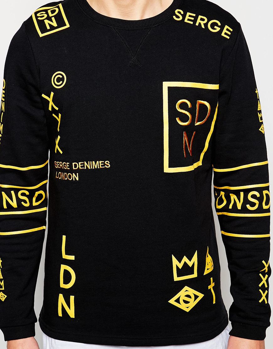 serge black hoodie