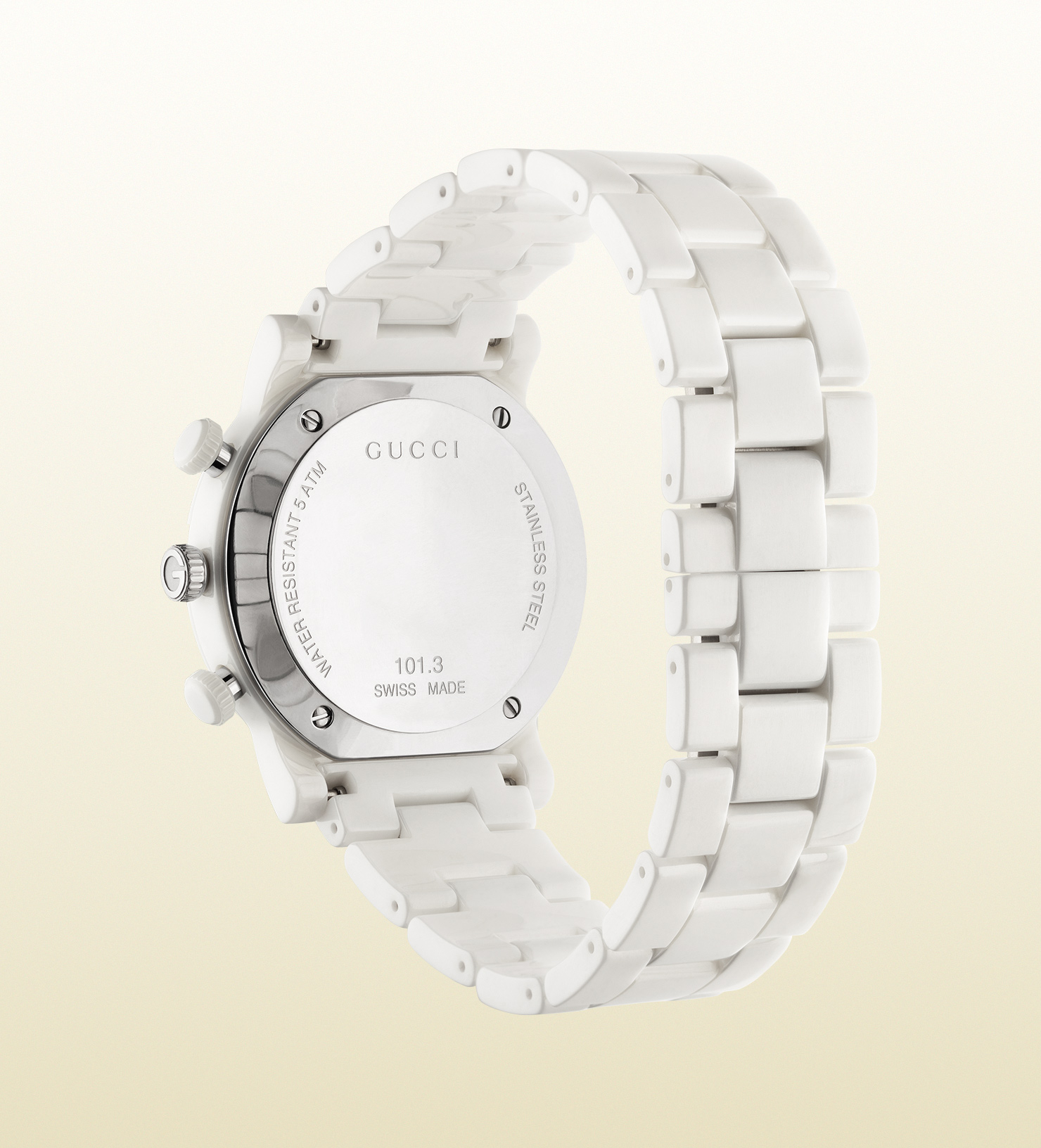 Watch Gucci White in Steel - 32355076
