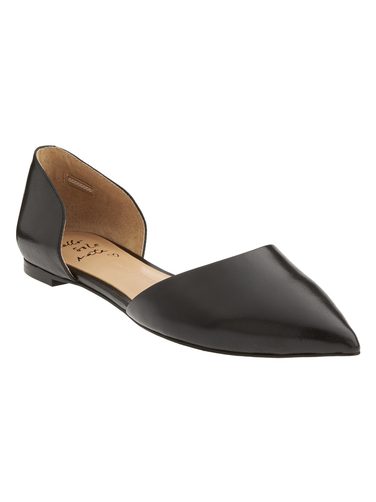 Banana Republic Black Aiden D'orsay Flat Lyst