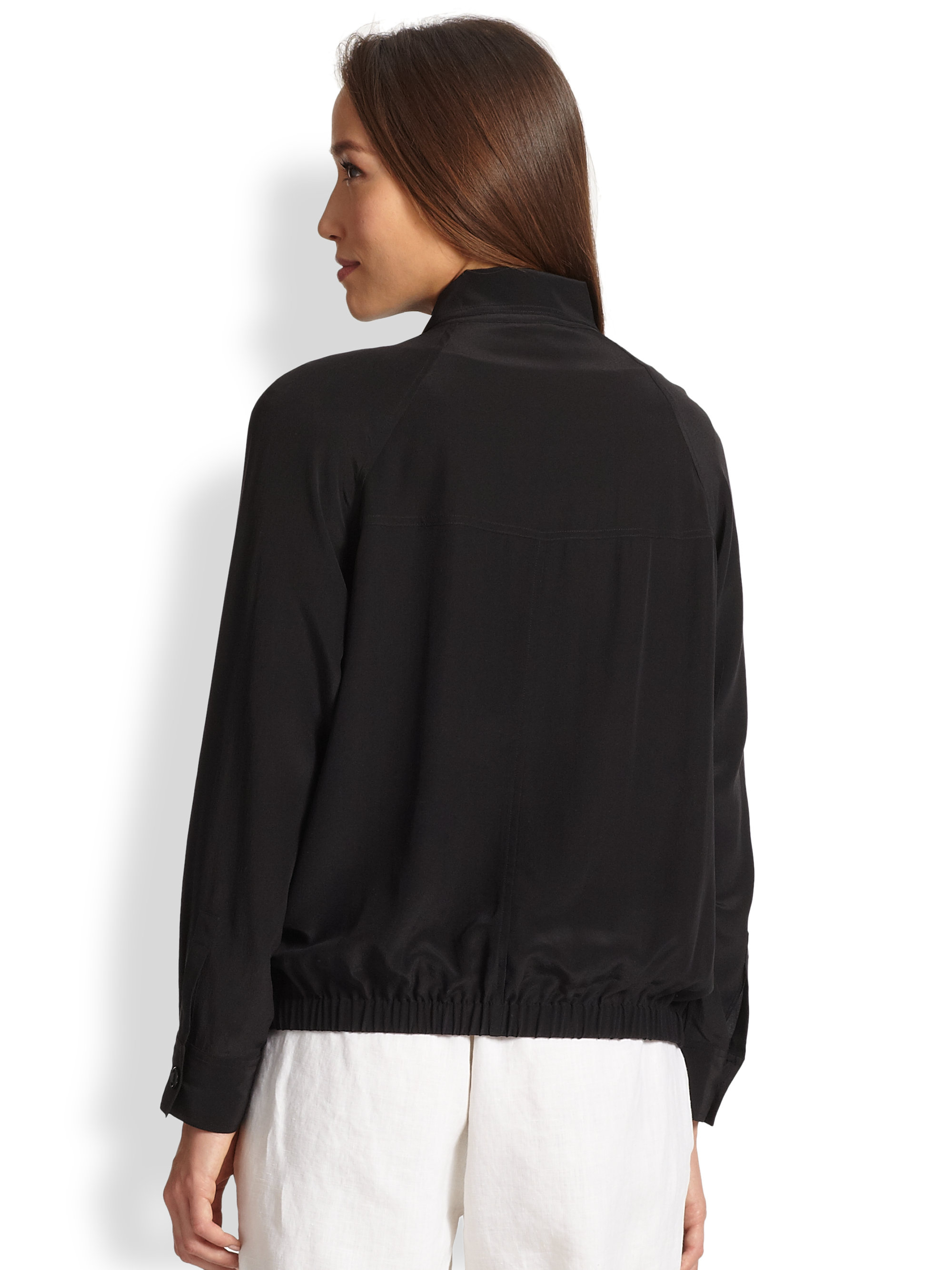 eileen fisher black jacket