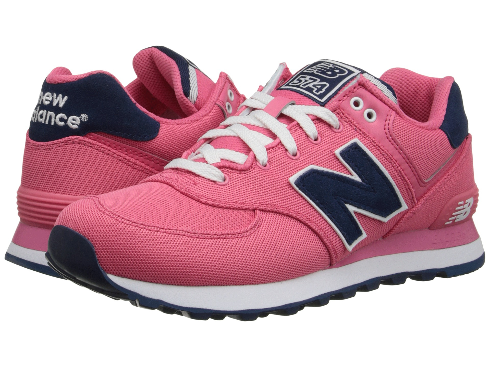 Lyst New Balance Wl574 In Pink