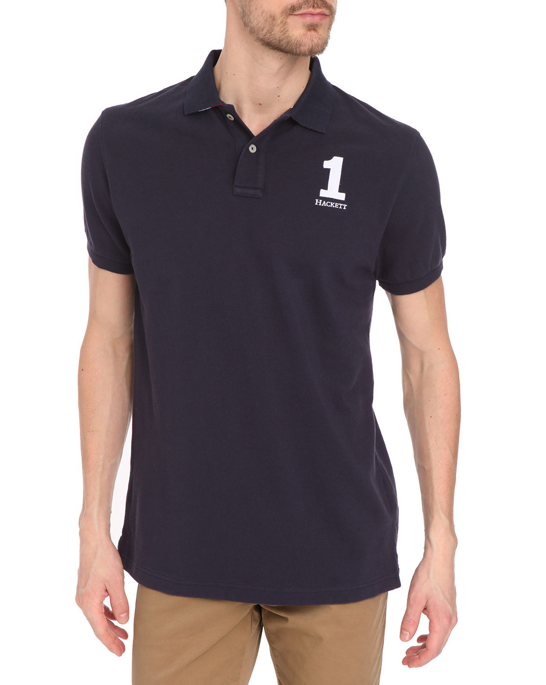 Hackett Navy Classic Number Polo Shirt in Blue for Men (navy) | Lyst