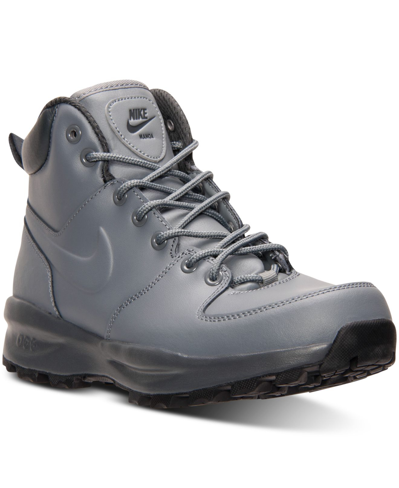 gray nike boots