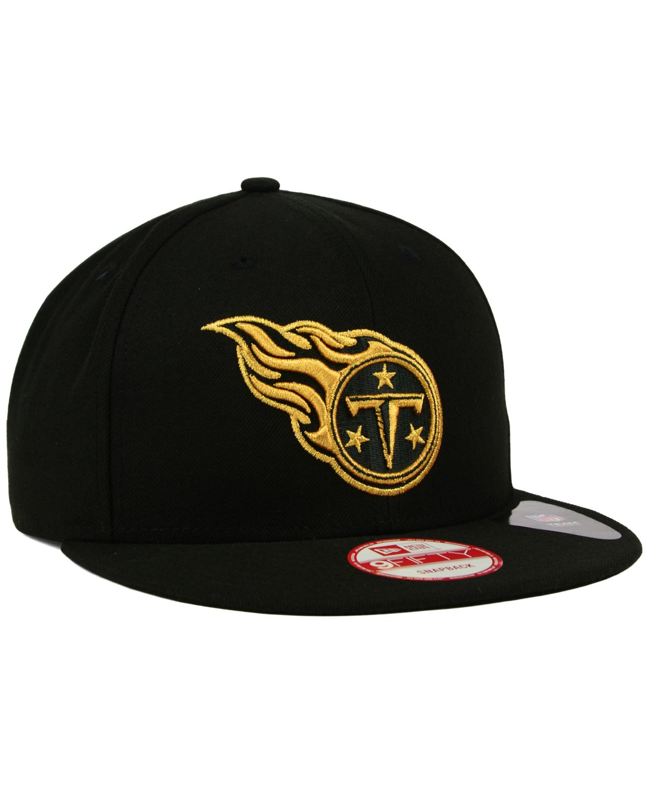 Black Metallic Gold 9fifty Snapback Cap 