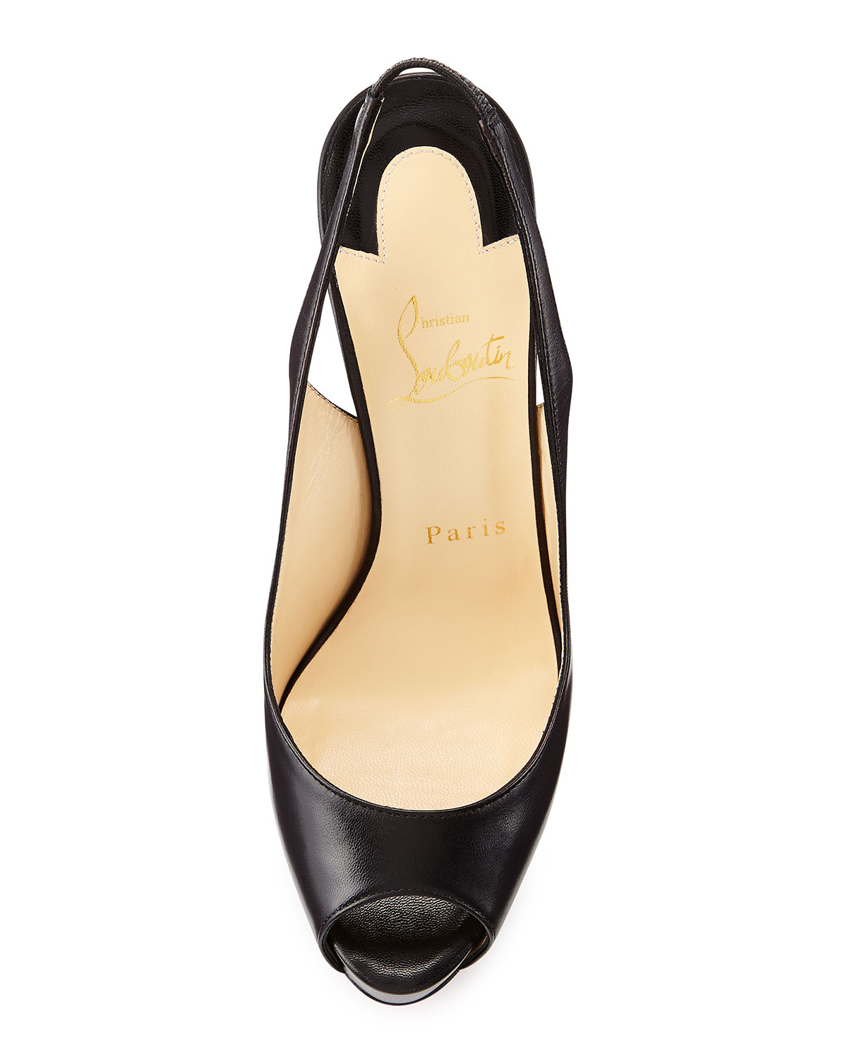 louis vuitton mens sneakers - Christian louboutin Private Number Slingback Red Sole Pump in ...