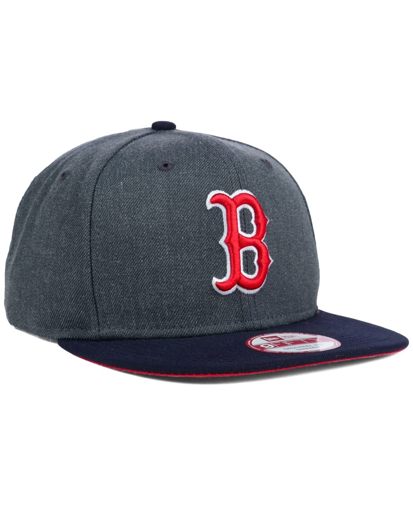 Lyst - Ktz Boston Red Sox 2-Tone Action 9Fifty Snapback Cap in Gray for Men