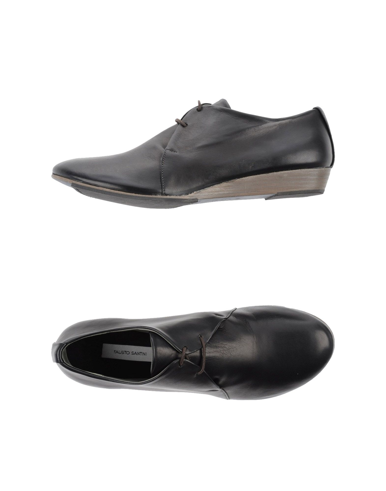 Lyst Fausto Santini Laceup Shoes in Black