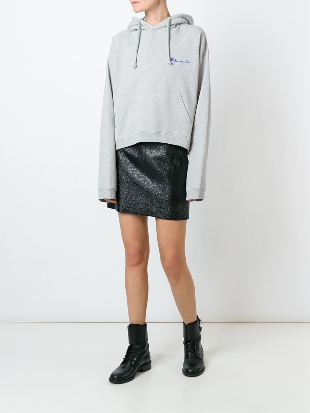 vetements backwards hoodie