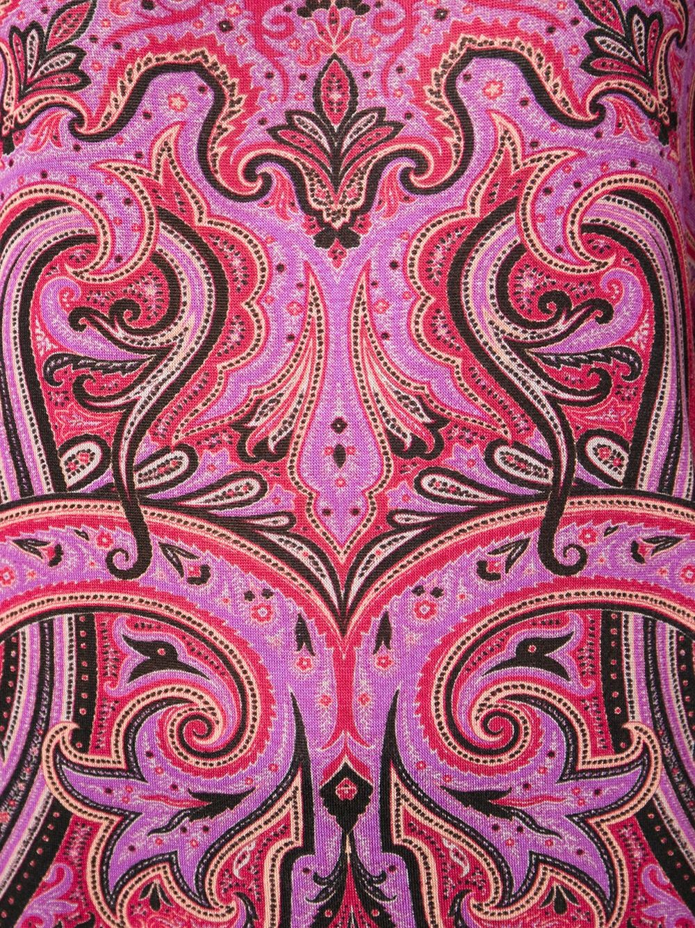 Etro Paisley Print Blouse in Pink & Purple (Purple) - Lyst