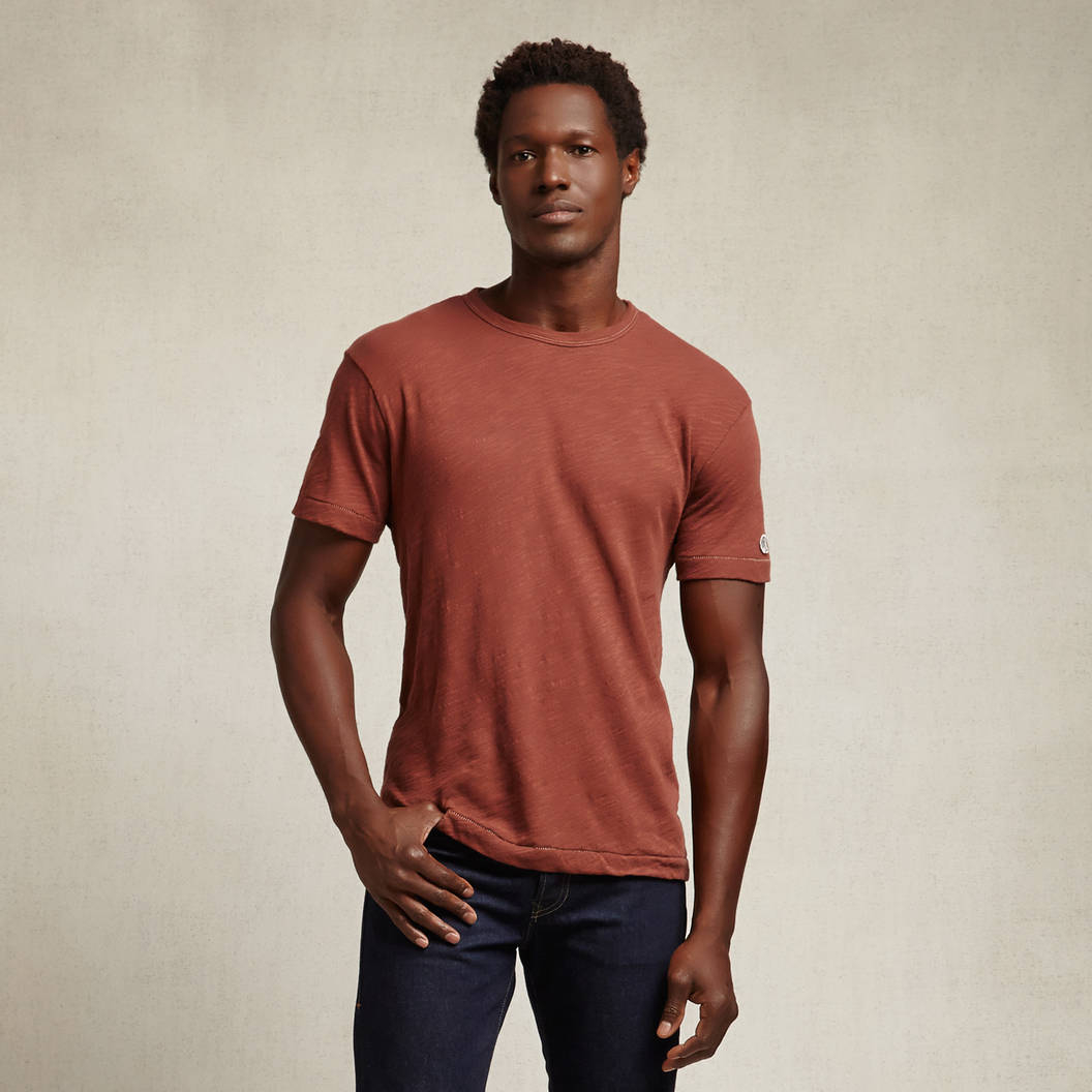 Todd snyder x champion Crimson T-Shirt in Brown for Men (black) | Lyst