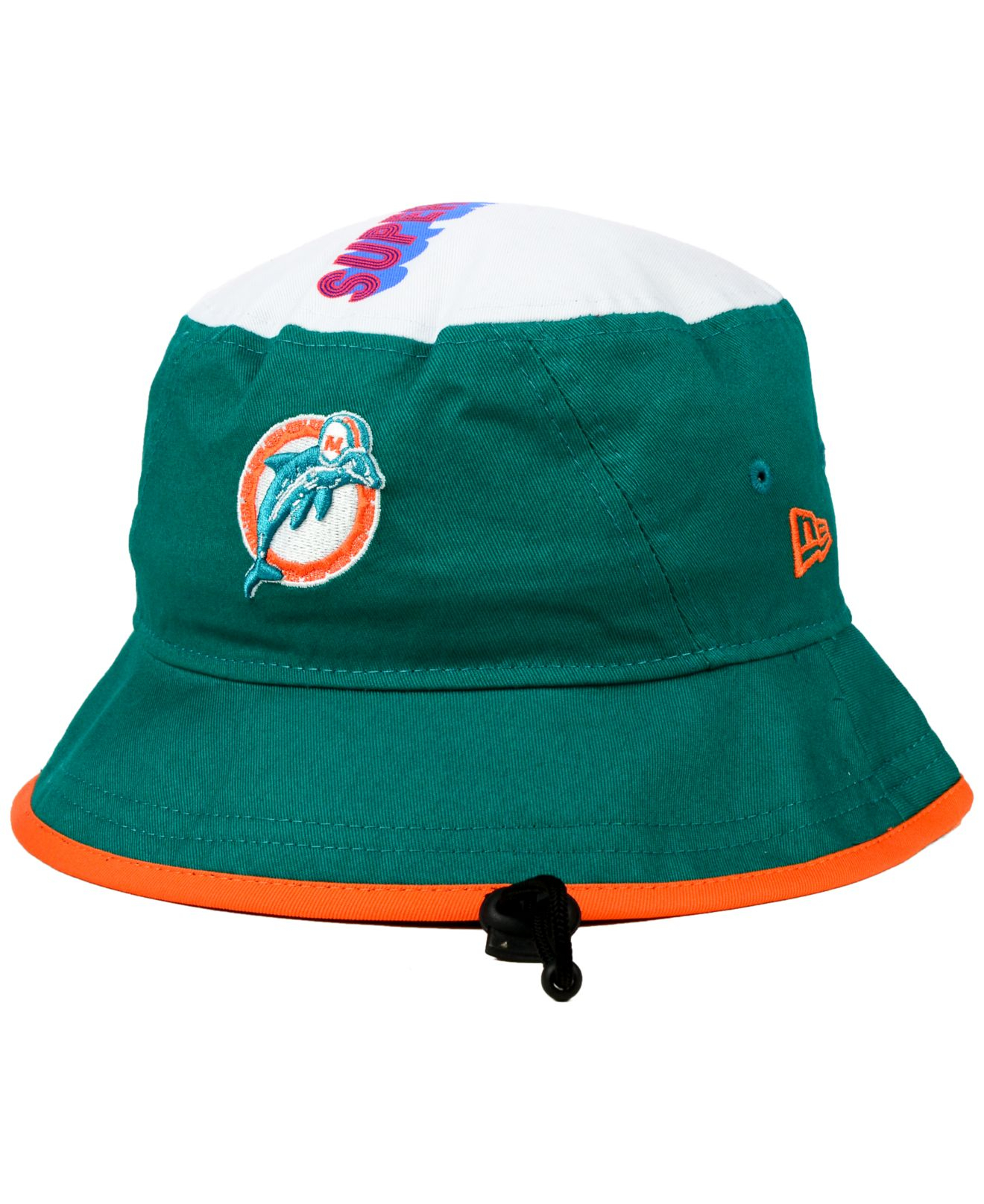 Lyst Ktz Miami Dolphins Traveler Bucket Hat in Green for Men