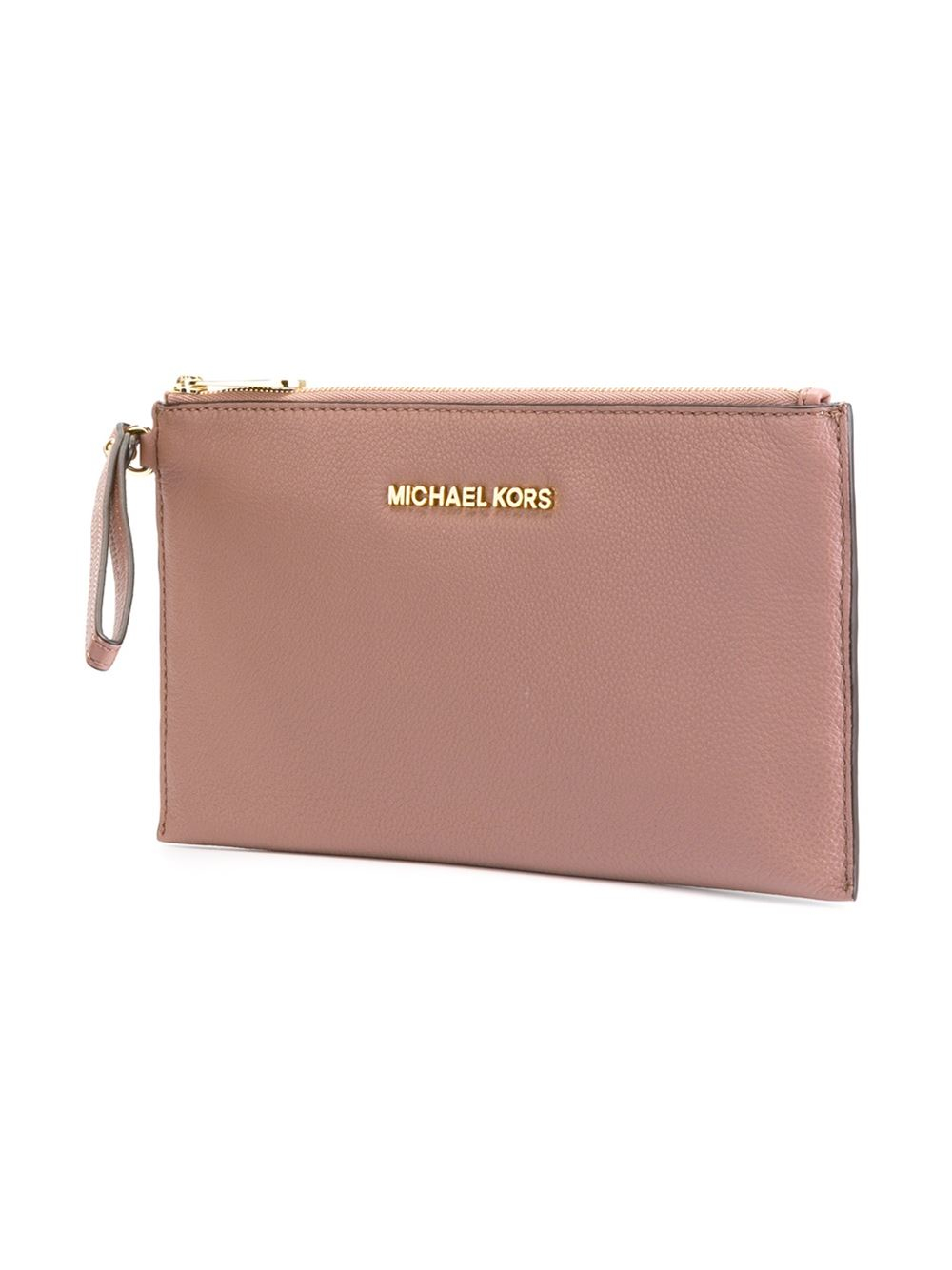 michael kors pink clutch