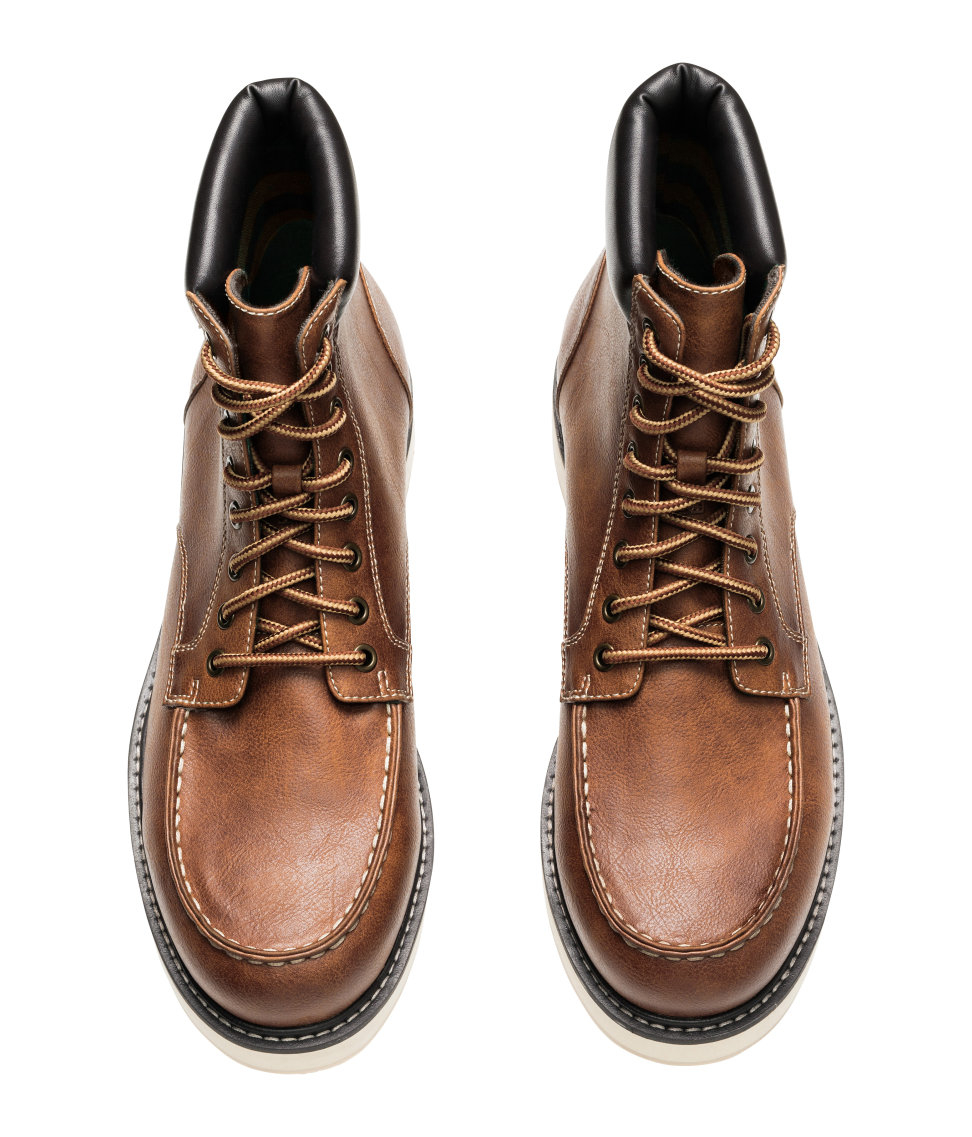 h and m boots men