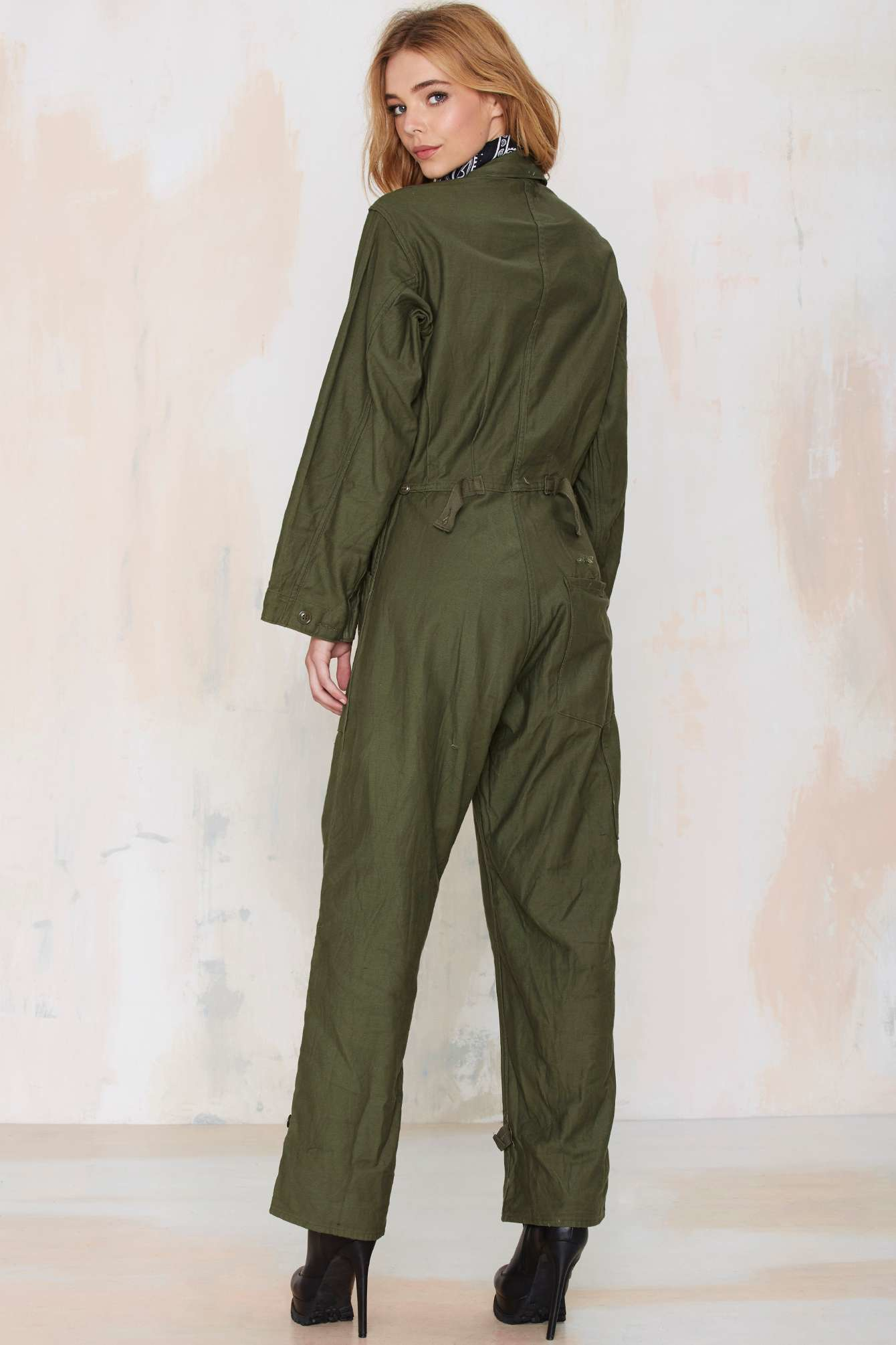 vintage utility jumpsuit