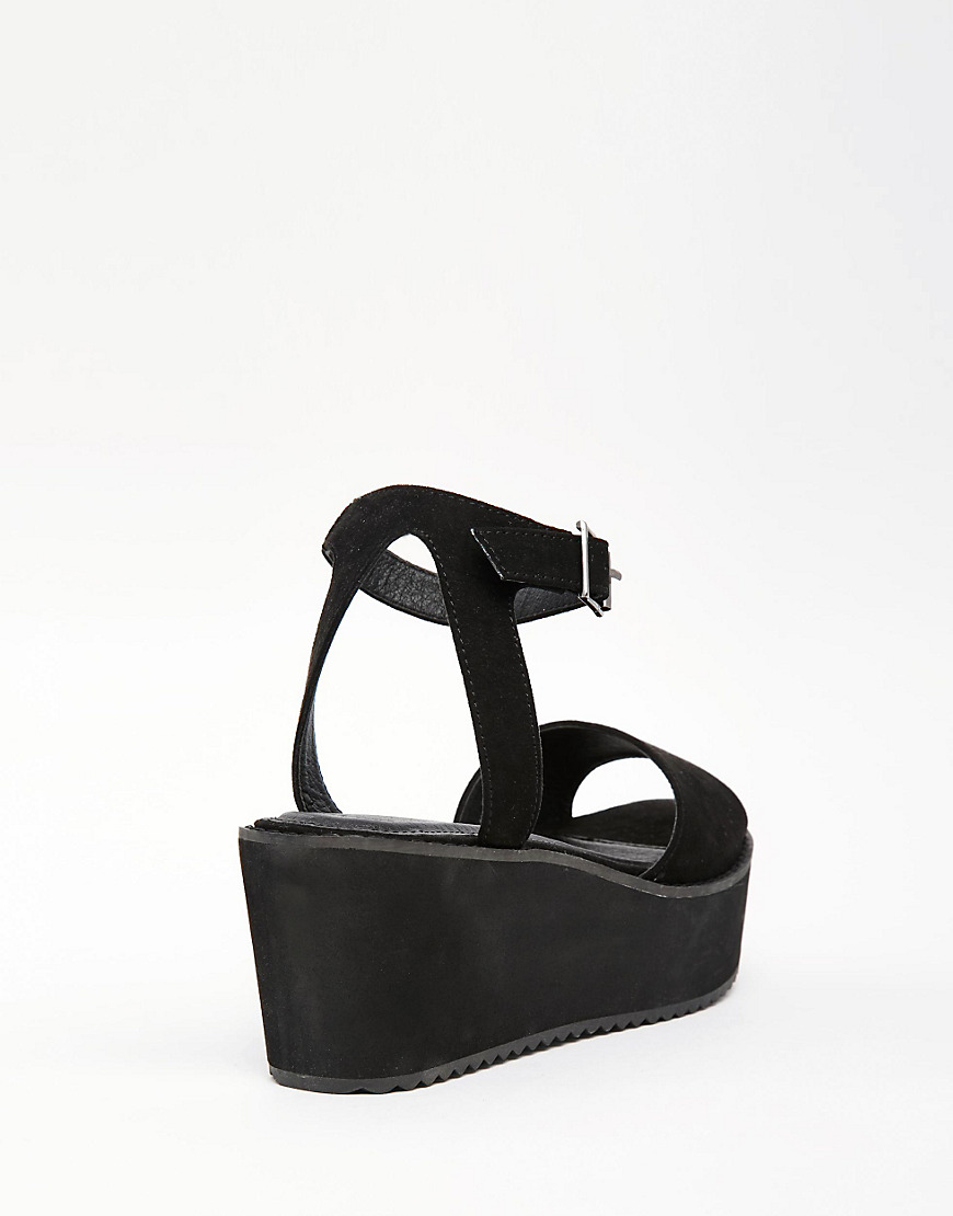 Asos black platform sandals Clearance