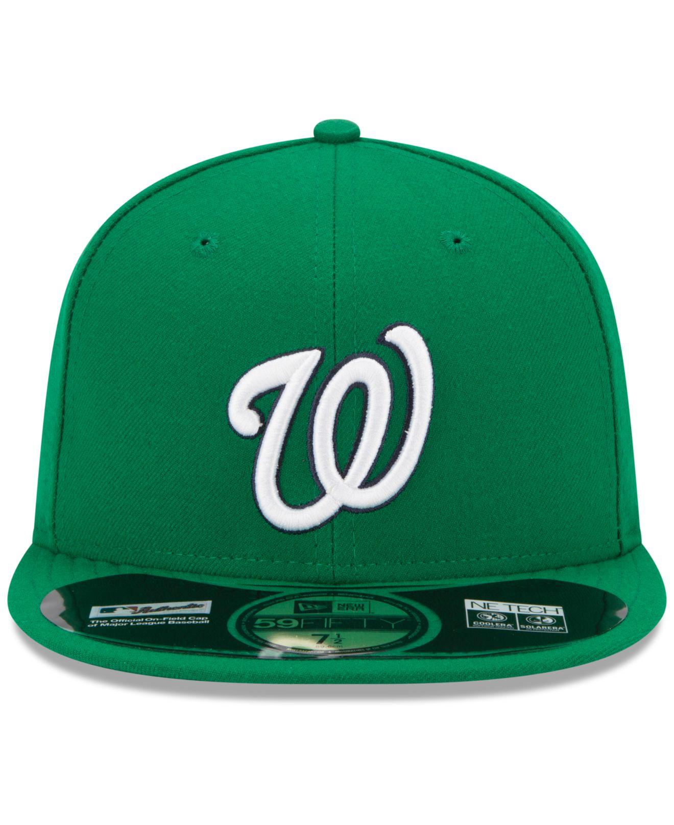 Washington Nationals New Era Alternate 4 2020 Authentic Collection On-Field 59FIFTY Fitted Hat - White
