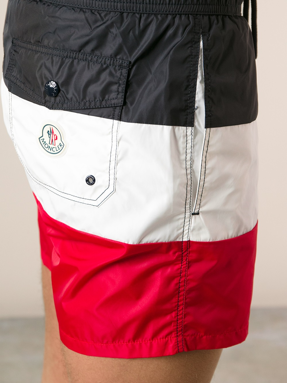 moncler fleece shorts