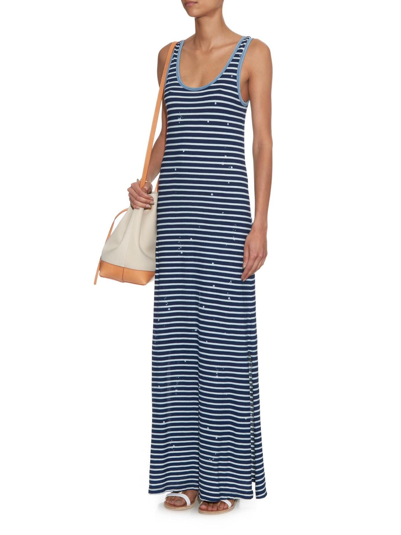 jersey tank maxi dress