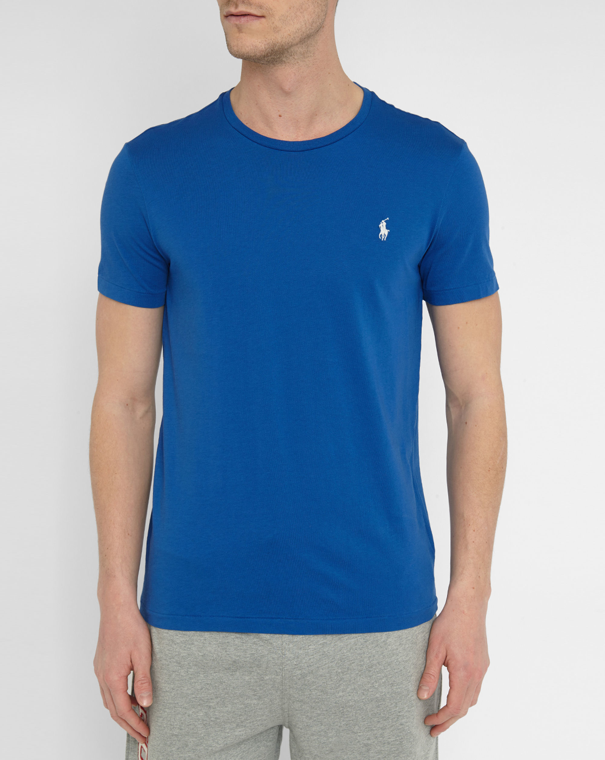 Polo Ralph Lauren Slim Fit Royal Blue Polo Shirt in Blue 