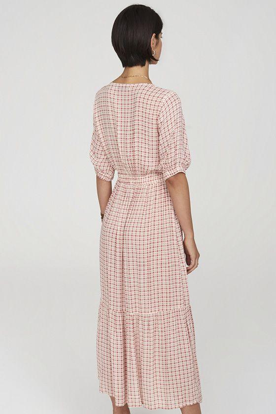 faithfull maple midi dress