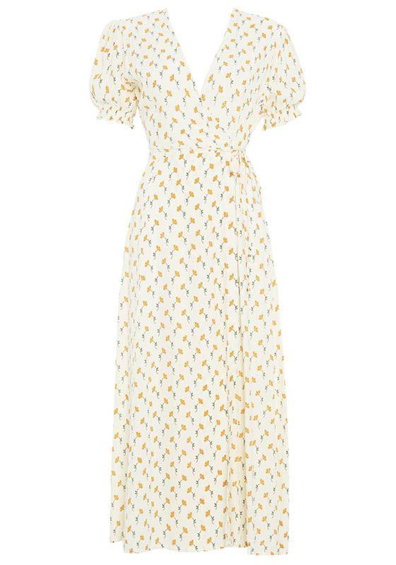 faithfull the brand hana wrap dress