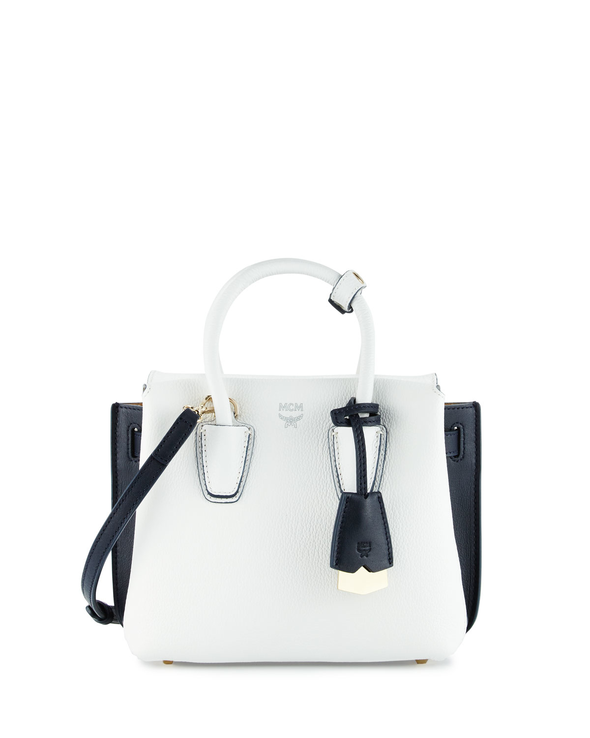 White Mcm Tote Bag