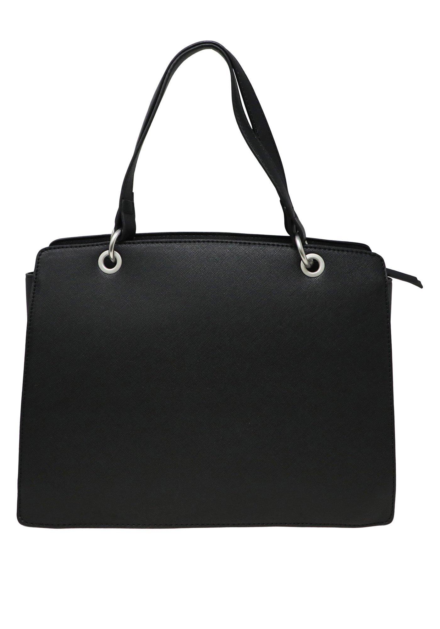 bebe black tote bag