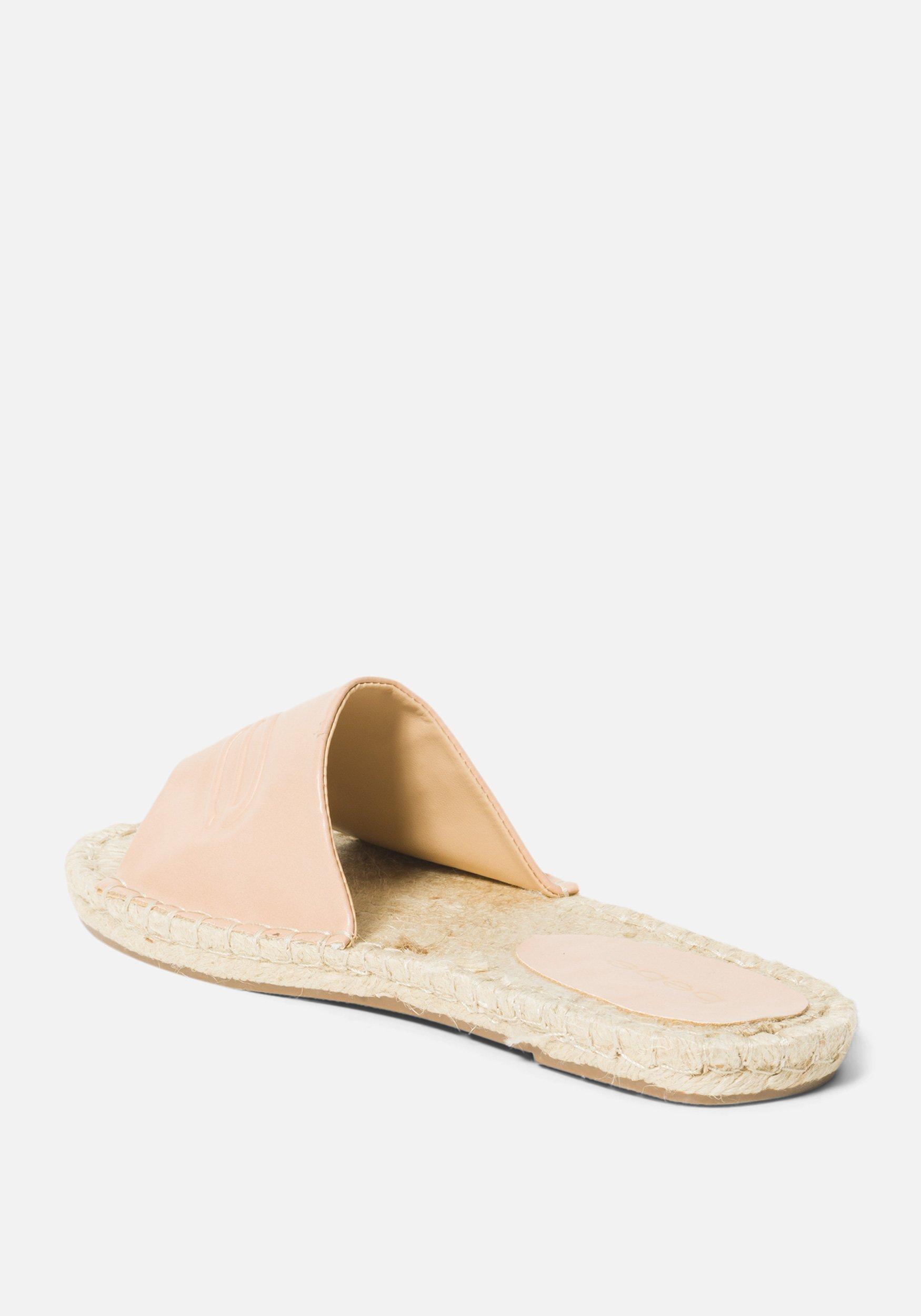 Bebe Synthetic Wineva Espadrille Slides Shoe In Nude Natural Lyst Bebe Synthetic Wineva Espadrille Slides Shoe In Nude Natural Lyst