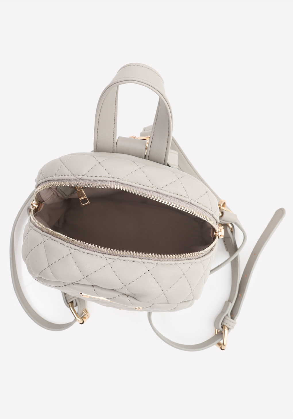 bebe quilted mini backpack