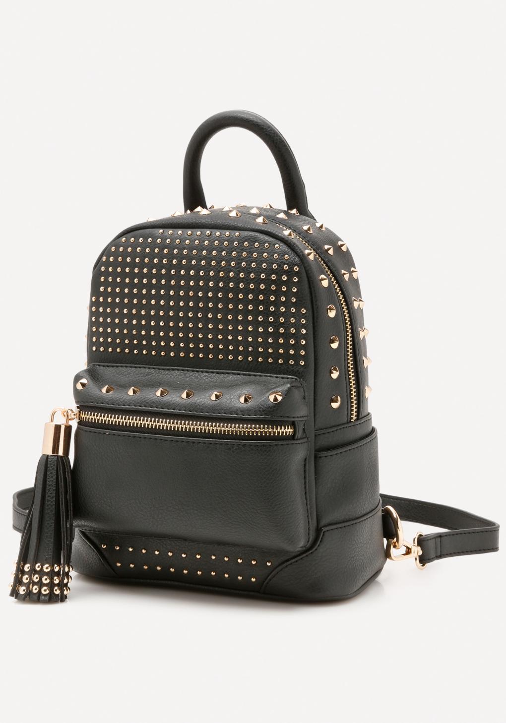 bebe black backpack