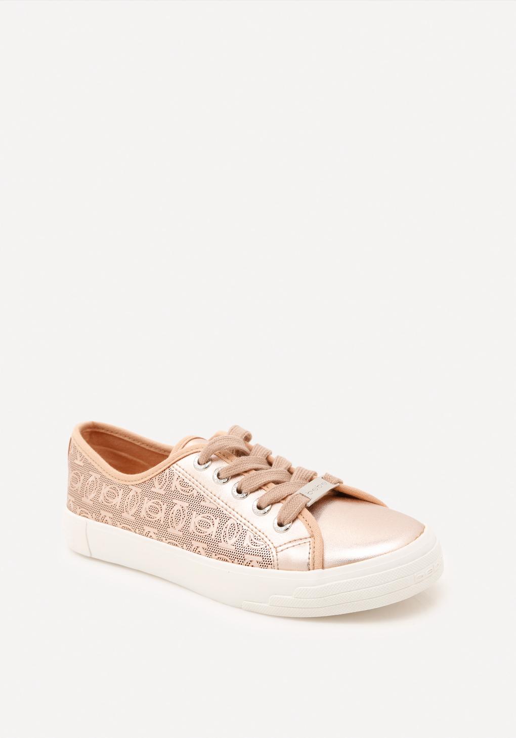 bebe gold shoes