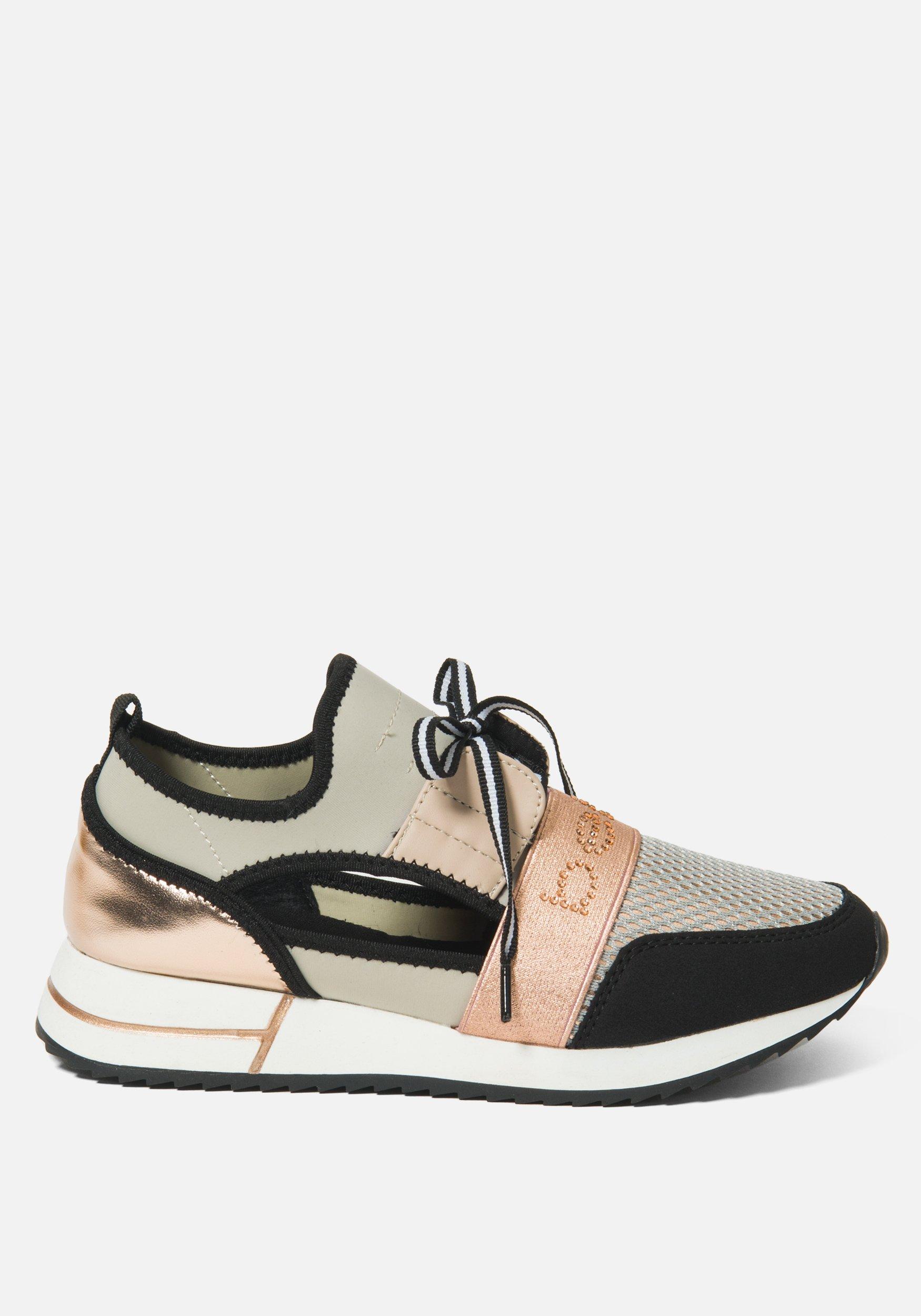 Bebe Synthetic Brienna A Logo Sneakers Lyst