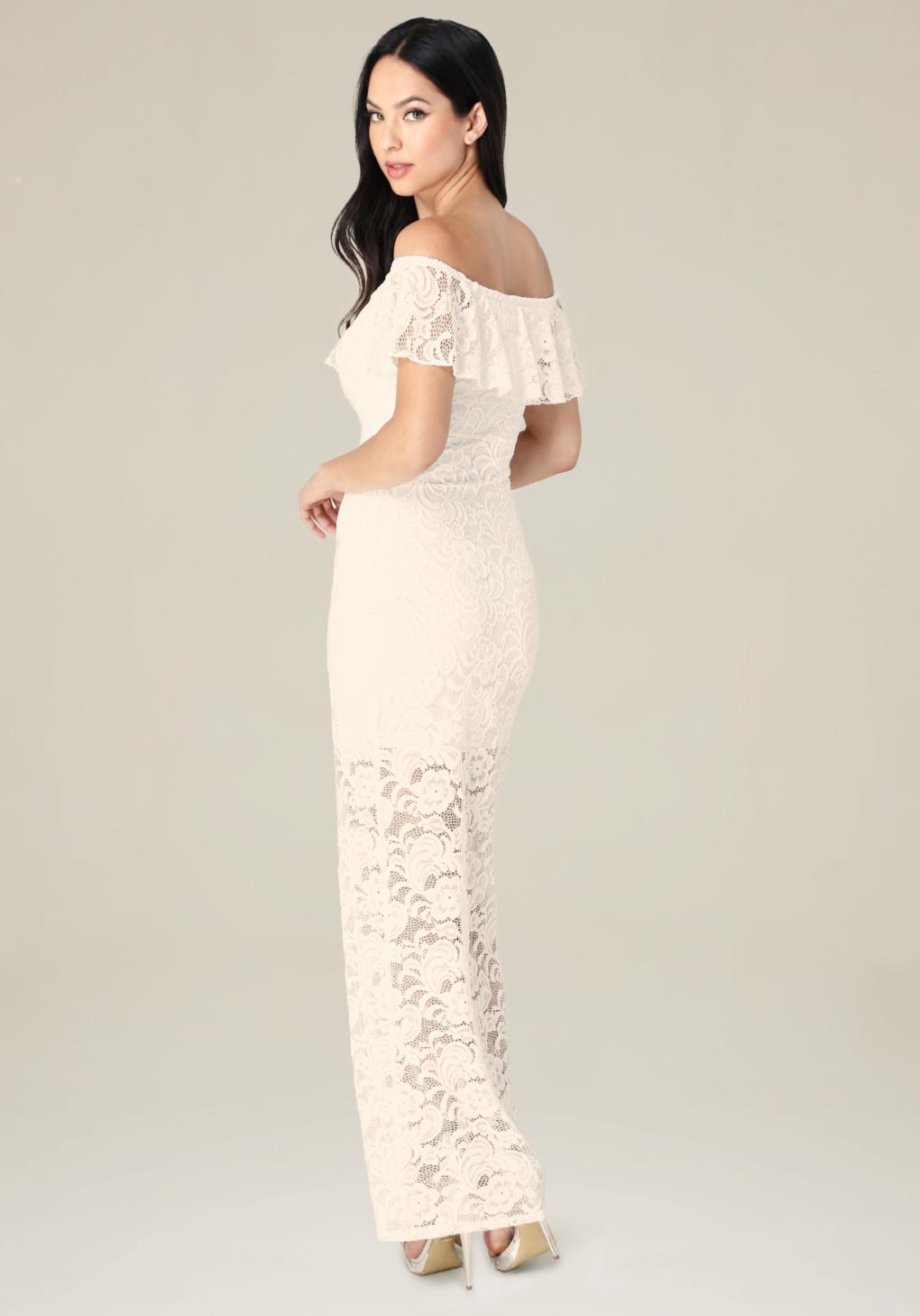 amelia lace maxi dress
