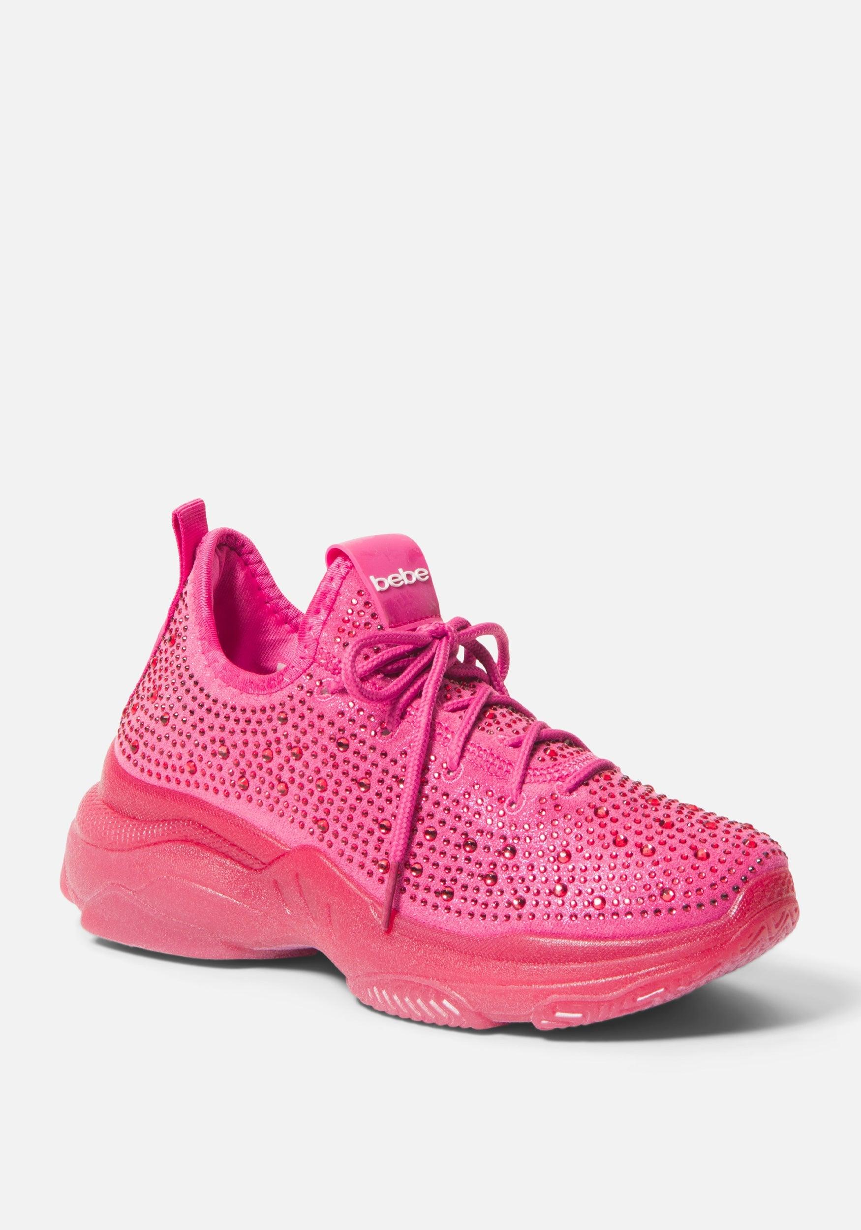 Bebe Leyla Sneakers in Pink | Lyst