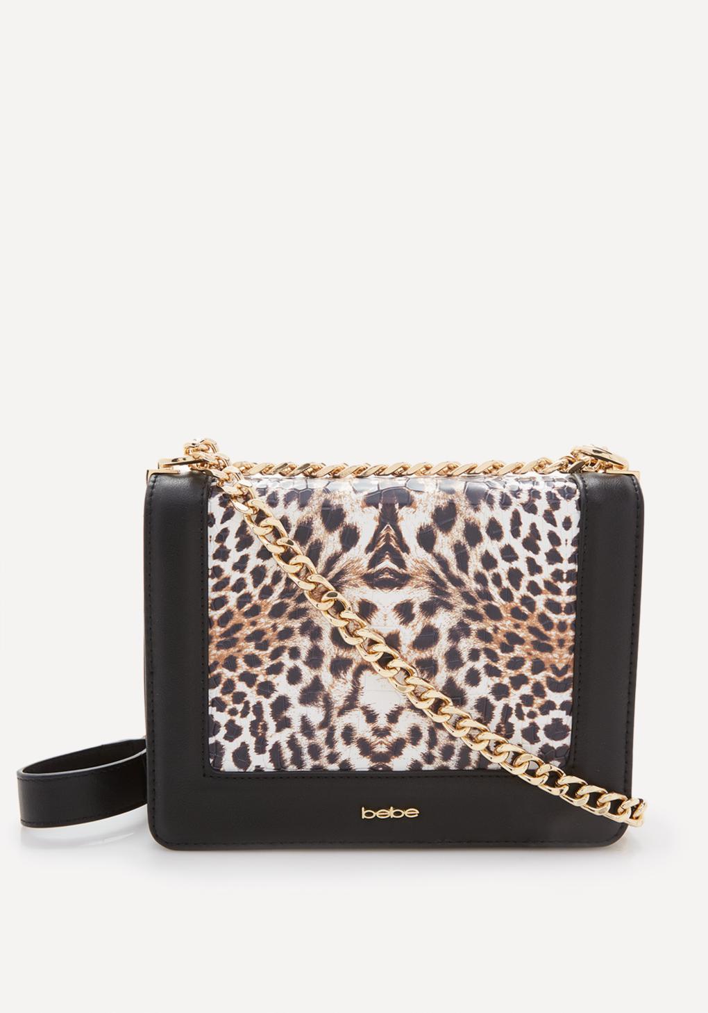 bebe cheetah luggage