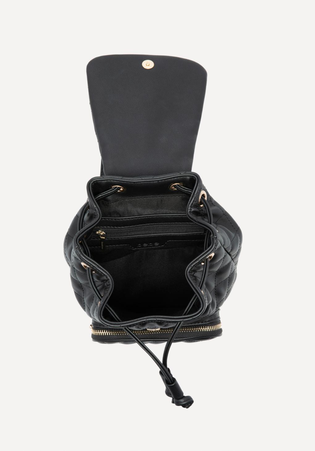 bebe quilted mini backpack