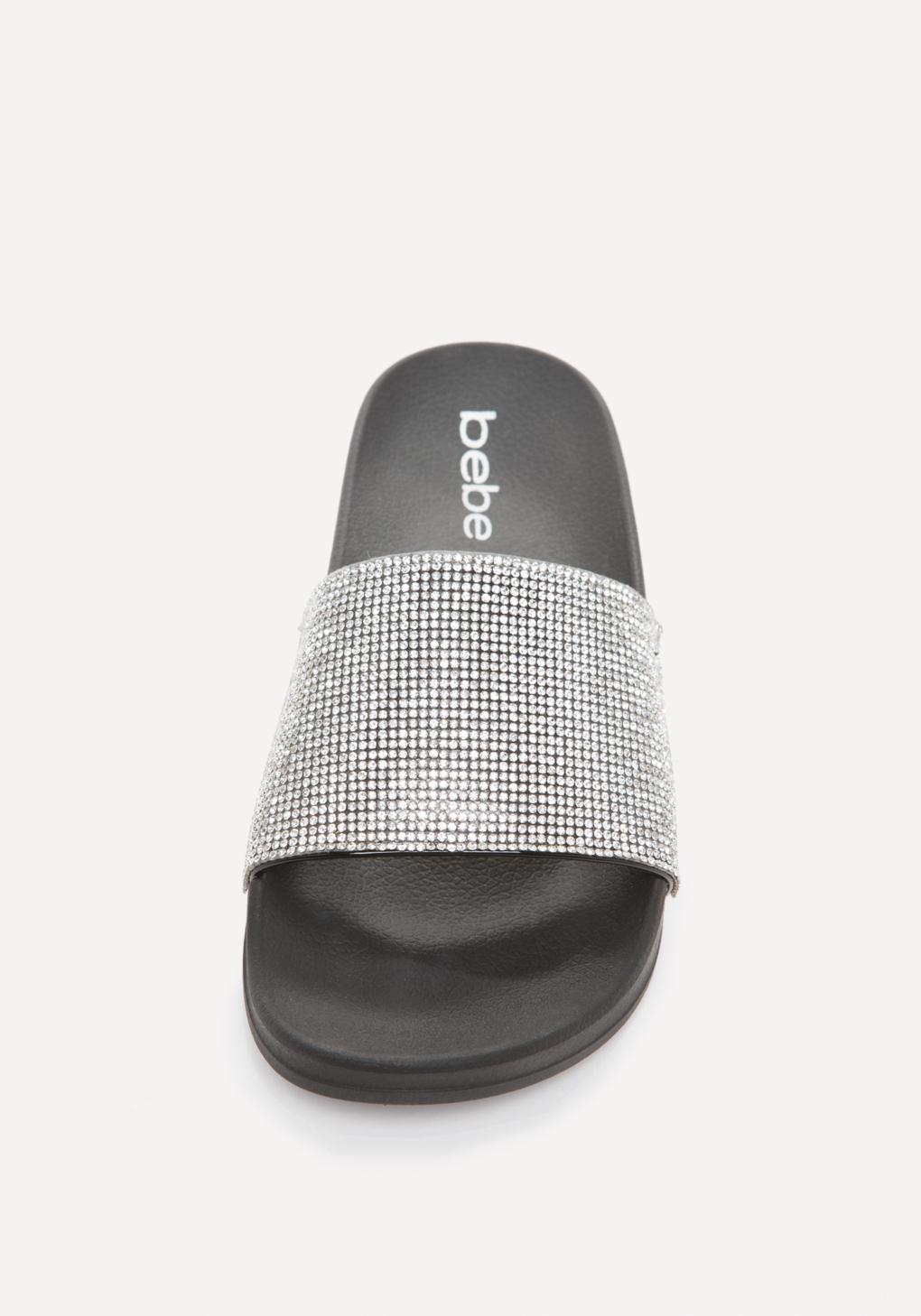 Bebe Bling Pool Slides - Lyst