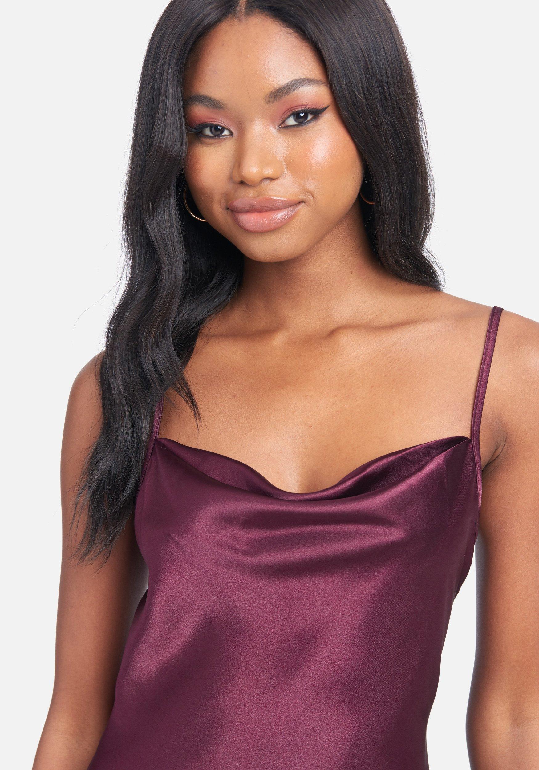 cowl neck slip