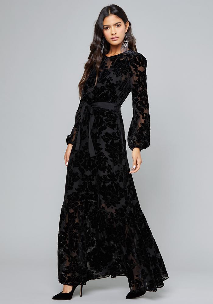 burnout velvet gown Big sale - OFF 67%