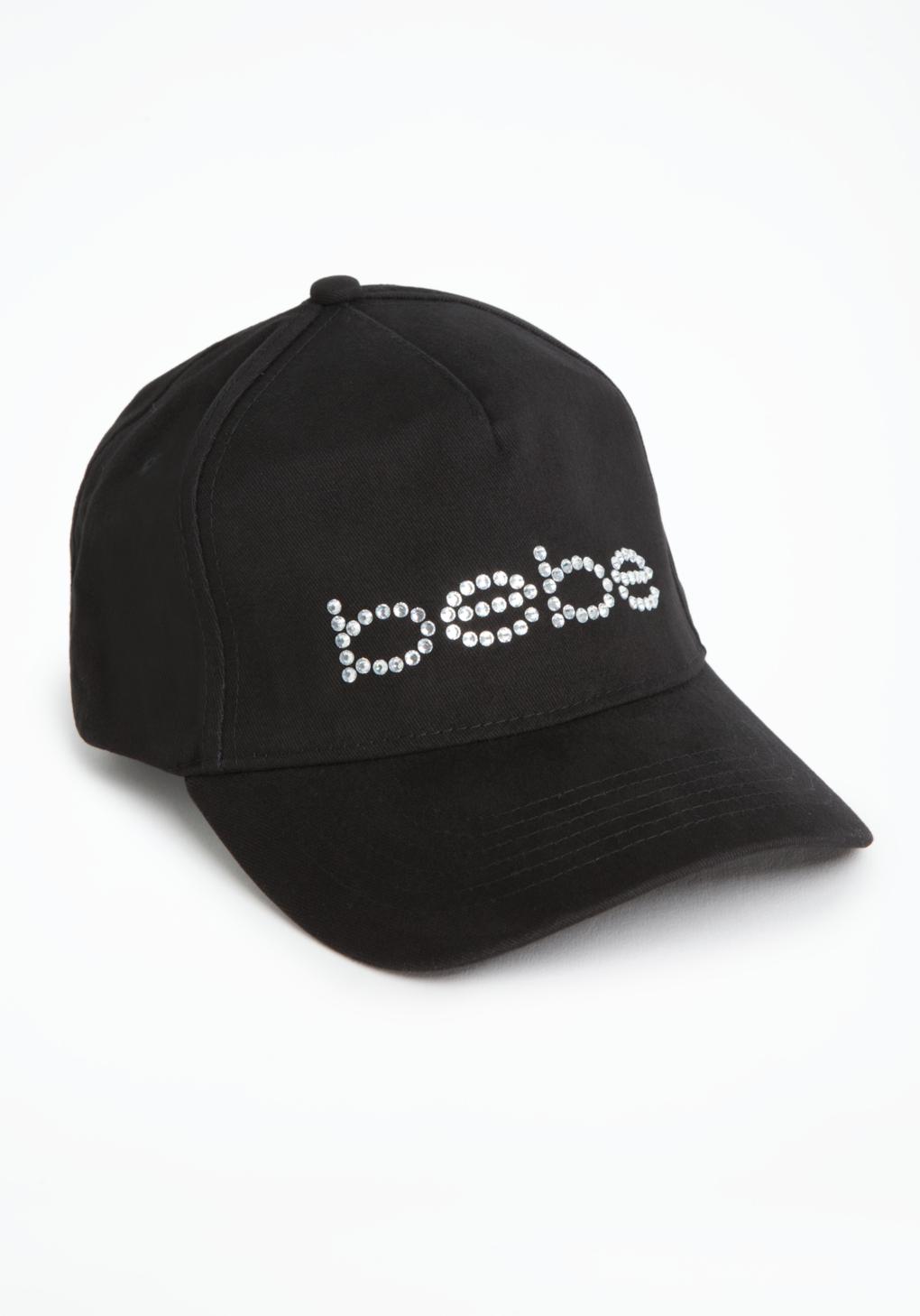 Bebe Logo Baseball Cap in Black Lyst