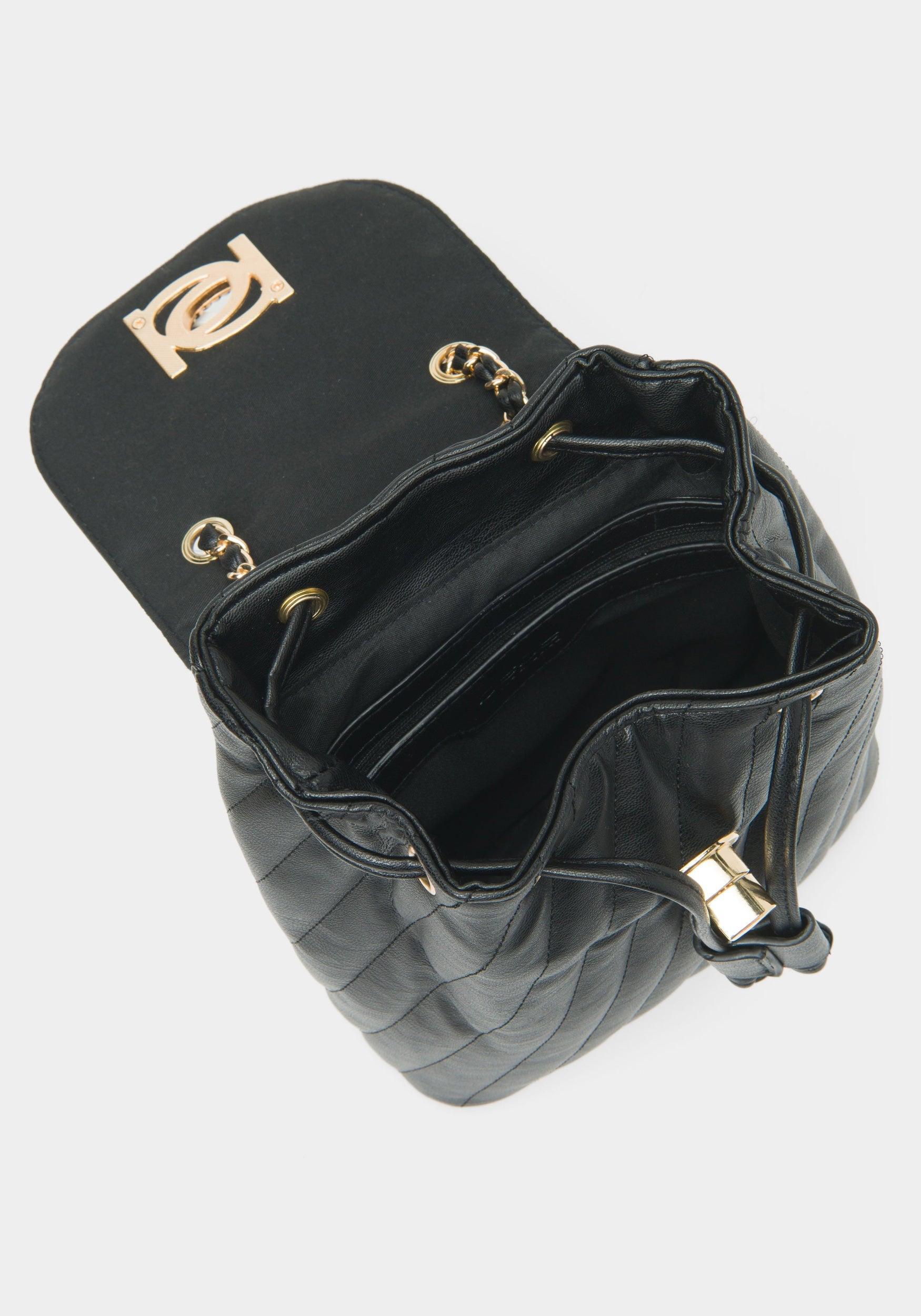 Bebe black cheap backpack