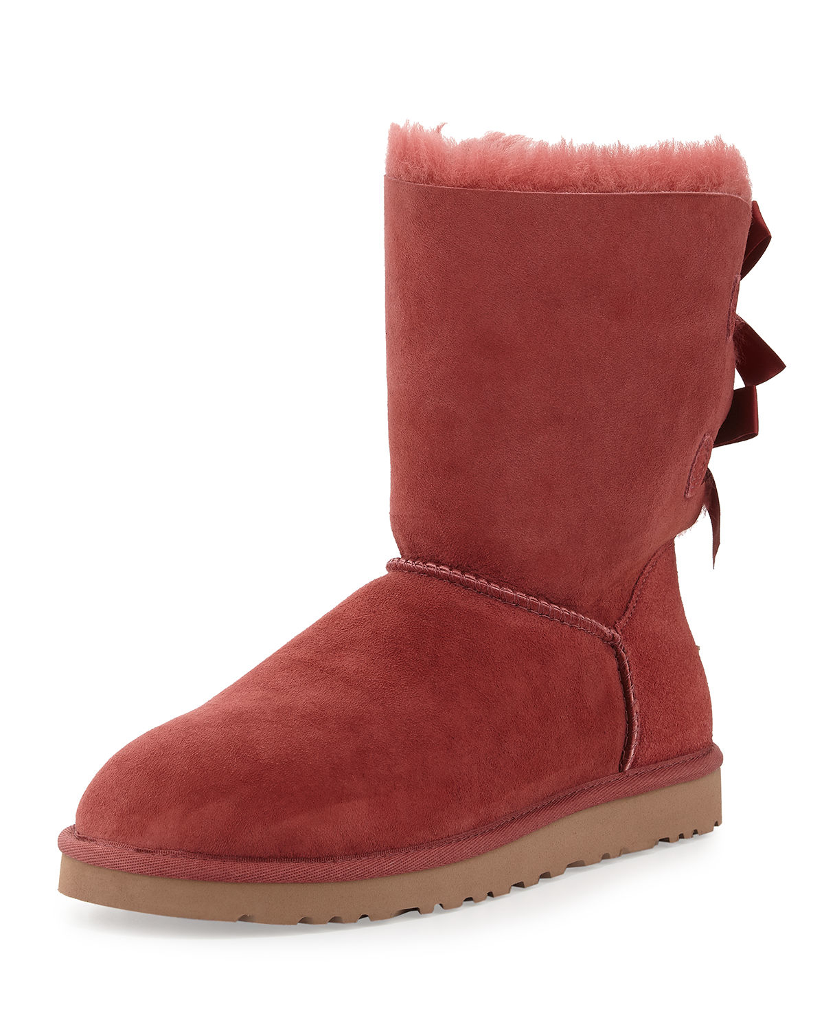 Ugg Bailey Bow-back Boot in Red (REDWOOD) - Save 32% | Lyst