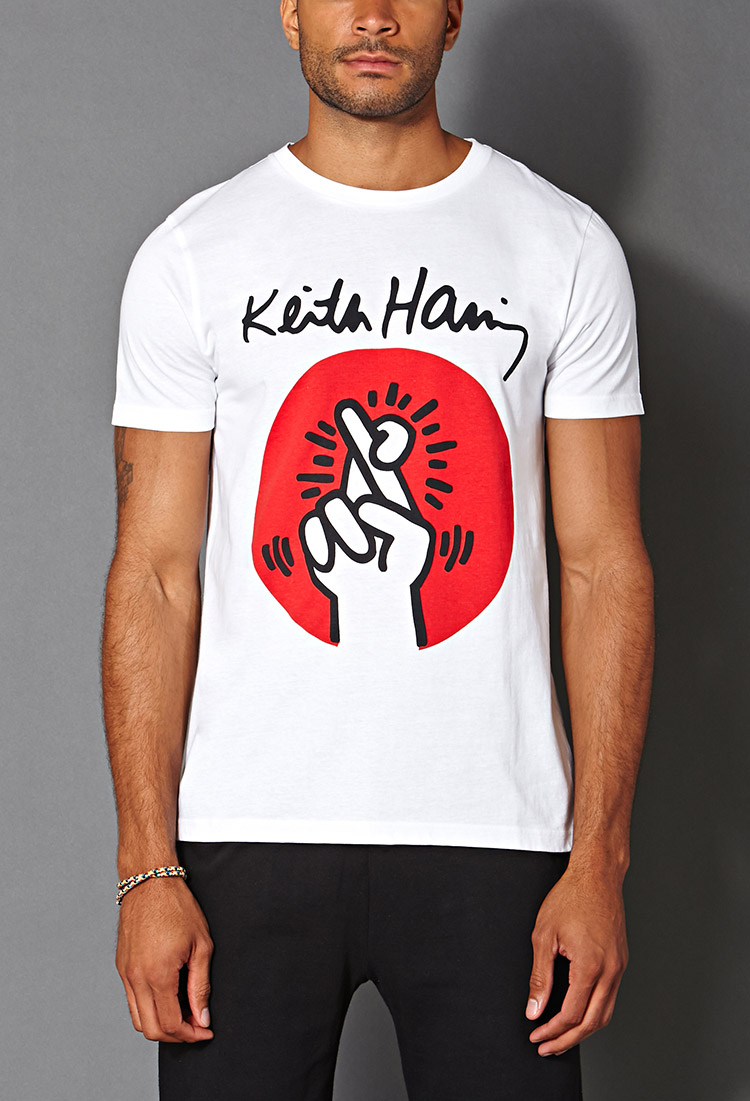Keith Haring Cross Finger Tee 