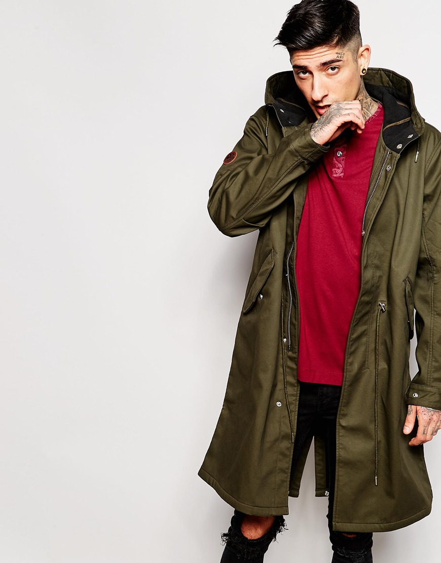 pretty green parka khaki
