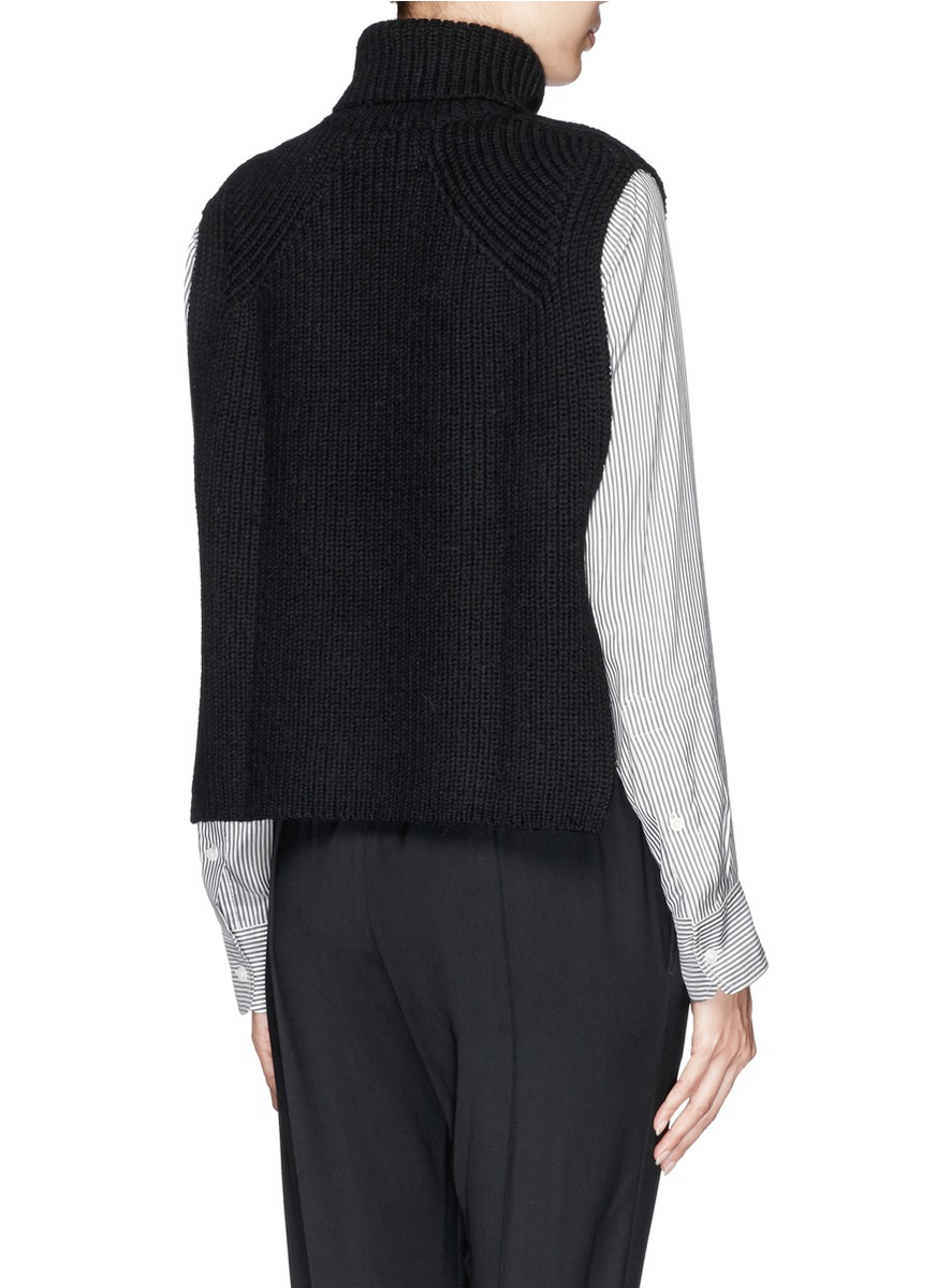 Étoile Marant 'lazuli' Wool-alpaca Turtleneck in Black Lyst