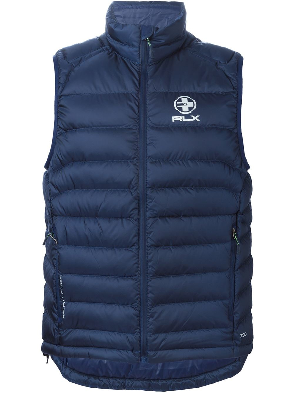 Rlx ralph lauren Padded Gilet in Blue for Men | Lyst